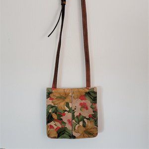 Patricia Nash Granada Leather Floral Crossbody